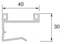 Sevroll 85201 Orient rączka 2,7m srebrna (32/1)