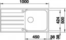 BLANCO 523035 zlewozmywak LEMIS XL 6S-IF muszkat bez korka SILGRANIT PuraDur