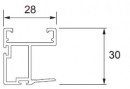 Sevroll 85202 Elegant rączka 2,7m srebrna (22/1)
