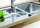 BLANCO 523032 zlewozmywak LEMIS 6S-IF szampan InFino bez korkaSILGRANIT PuraDur