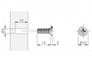 IF Libra H11 komplet zawieszek do dolnych szafek L+P