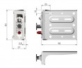 IF Libra H11 komplet zawieszek do dolnych szafek L+P