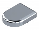 BLUM 84.4120 zaślepka szyba "D" chrom połysk