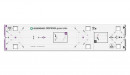 KES 005450 Dispensa Junior SLIM 640-728mm rama srebrna
