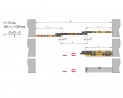 StrongLine Synchrotec komplet płynnego otwierania 1,35m
