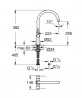GROHE 30190000 Bateria  Ambi Cosmopolitan chrom