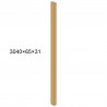 Astrata Natural Oak 4S - dýhovaná lamela - lak 3040/65/31 - 4 ks v balení