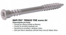 TK-RAPI-TEC Teraso Top 5,5x80mm T25 stal nierdzewna