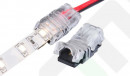 StrongLumio Szybkozłącze do jednokolorowych taśm LED 8 mm IP54/65-kabel 2 żyłowy