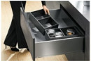 BLUM ZC7S300RSU Ambia-line ramka do LBX/MVX, NL=270/242 czarny karbon mat CS-M