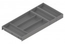 BLUM ZC7S650BS3 Ambia-line Szuf. na sztućce LBX/MVX, NL=650/300 indium szar IG-M