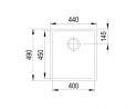 StrongSinks S3 Zlewozmywak Eden 440x490 mm stal nierdzewna