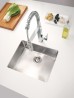 GROHE Bateria kuchenna Eurocube ze sprężyną prysznicową supersteel 31395DC0