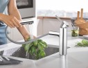 GROHE Bateria kuchenna Concetto wyciągany wąż natryskowy chrom 30273001