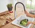 GROHE Bateria kuchenna Concetto prysznic silikonowy chrom 31491000