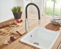 GROHE Bateria kuchenna Concetto prysznic silikonowy chrom 31491000