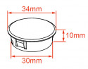 Przełącznik/ściemniacz StrongLumio - mała głębokość - 12/24V - 3PIN