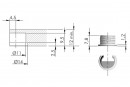 K-HETTICH WingLine S Pull2MS,3 kg,1200mm,6 zawiasów S,w prawo + w lewo, szary