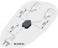 HAL-rozgałęźnik 230V Euro plug