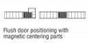 HAWA-24006 Folding Concepta 25 magnesy centrujące