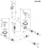 BLANCO 523670 zlewozmywak DELTA II-F antracyt InFino z korkiem SILGRANIT PuraDur
