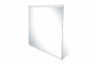 Zástěna sporáková 600x500 transparentní+inox lišty