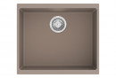 StrongSinks S3 Zlewozmywak granit Hron 530, 530x460mm,bez ociekacza,brązowy