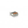 Wago zatrzask 3x2,5mm