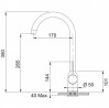 FRANKE Zestaw T30Č OID 611-78 czarny + FP 9000.071 onyx