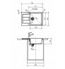 FRANKE Zestaw T90Č S2D 611-78 XL czarny + FP 9000.071 onyx