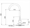 FRANKE Zestaw T25Č SID 610 czarny + FP 9000.071 onyx