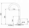 FRANKE Zestaw T29Č OID 611-62 czarny + FP 9000.071 onyx