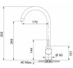 FRANKE Zestaw T41Č OID 611 czarny + FP 9000.071 onyx