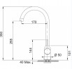 FRANKE Zestaw T78Č S2D 611-100 czarny + FP 9000.071 onyx