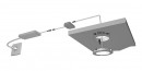 HAL LED reflektor EcoPower Flood 12V 1,7W, stal nierdzewna, neutralna biel