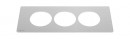 K- LEGRAND Disq´In 2x 230V + 1x USB A/C, czarny/stal nierdzewna
