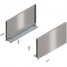 K-BLUM Legrabox F 400 mm/40 kg, Tip-on, stal nierdzewna, śruba
