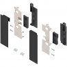 K-BLUM SpaceTower Legrabox C Free, czarny carbon CS-M, KB-600 mm