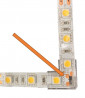 StrongLumio złączka LED taśmy, rogowa 2 piny 10mm