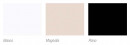REHAU Akcesoria profile prowadzące do crystal-line piano gloss 600/1000 mm