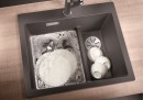 BLANCO 521693 zlewozmywak PLEON 6 Split biały InFino bez korka SILGRANIT PuraDur