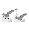 HETTICH 9313194 Novisys nakładany 105° TB45 eurowkręt SiSy