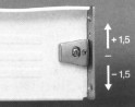 FGV prowadnica z bokami H85/400 mm biały