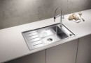 BLANCO 523002 zlewozmywak ANDANO XL 6S-IF Compact biały bez korka SILGRANIT