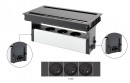 VersaFlap dual 2.0, 3x 230V, czarny mat