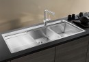BLANCO 521665 zlewozmywak DIVON II 8S-IF stal nierdz.jedw.  InFino bez korka