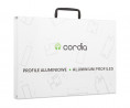 Design teczka Cordia  wzornik ramek aluminiowych