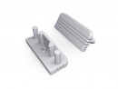 StrongLumio końcówki do listwy Surface 10 gen2 szare (para)