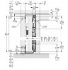 HAWA 31005 Concepta III 25/35  Zestaw łączników 55mm, 560mm