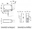 HAFELE 245.54.701 bezuchwytowy mechanizm otwierający Mini Latch